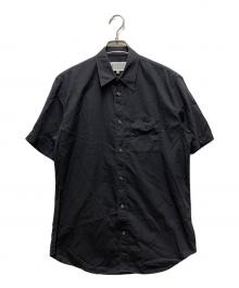 Maison Margiela（メゾンマルジェラ）の古着「short sleeve studs shirts」｜ブラック