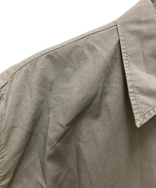 Maison Margiela（メゾンマルジェラ）Maison Margiela (メゾンマルジェラ) short sleeve studs shirts ブラック サイズ:46の古着・服飾アイテム