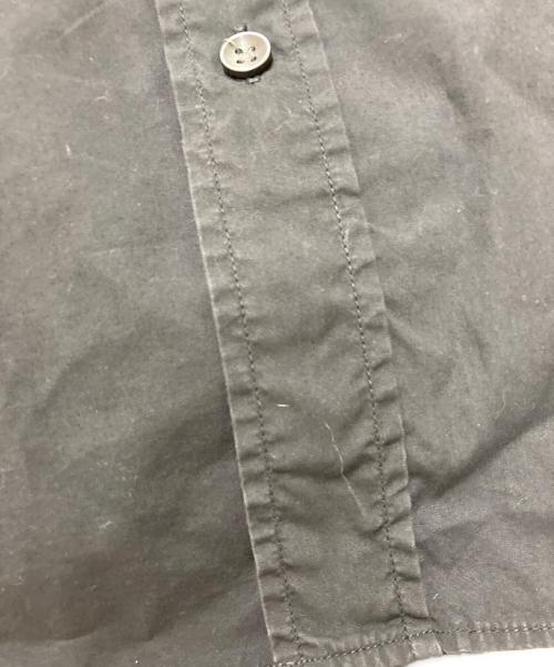 Maison Margiela（メゾンマルジェラ）Maison Margiela (メゾンマルジェラ) short sleeve studs shirts ブラック サイズ:46の古着・服飾アイテム