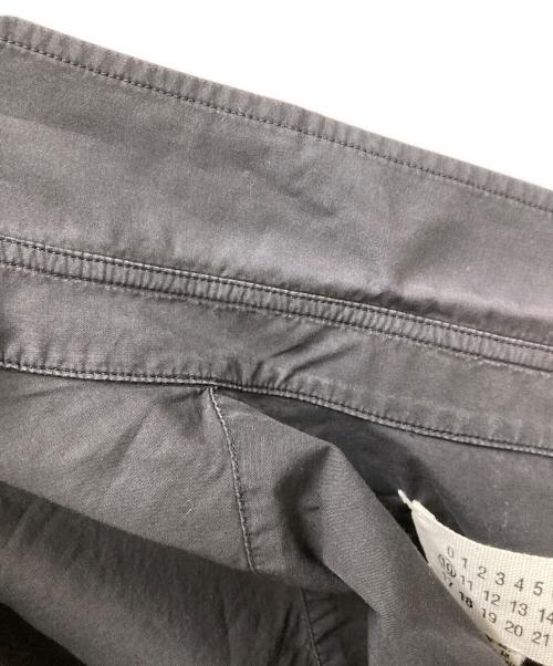 Maison Margiela（メゾンマルジェラ）Maison Margiela (メゾンマルジェラ) short sleeve studs shirts ブラック サイズ:46の古着・服飾アイテム