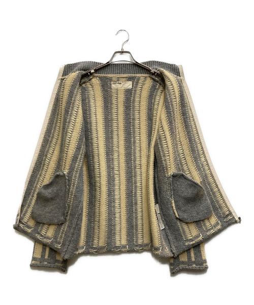 COMME des GARCONS HOMME HOMME（コムデギャルソンオムオム）COMME des GARCONS HOMME HOMME (コムデギャルソンオムオム) ストライプドライバーズニット ホワイト サイズ:不明の古着・服飾アイテム