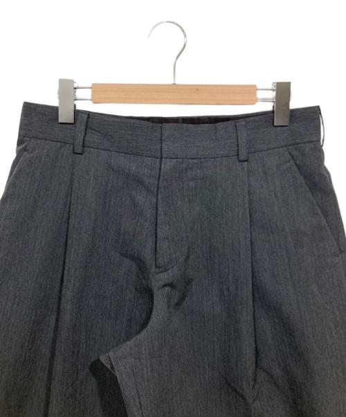 KOLOR（カラー）KOLOR (カラー) kolor W/Eサージ ワイドスラックス グレー サイズ:2の古着・服飾アイテム