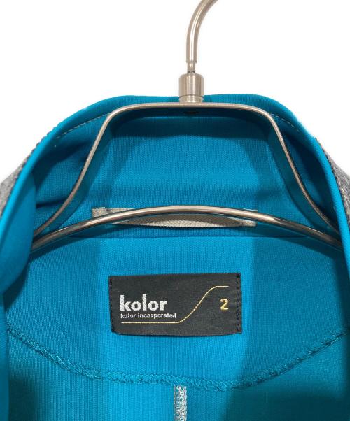 KOLOR（カラー）KOLOR (カラー) 22SSPeダンボール 2Bジャケット ブルー サイズ:2の古着・服飾アイテム