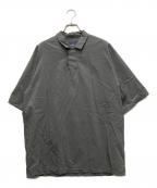 teatoraテアトラ）の古着「CARTRIDGE POLO SHIRT」｜グレー
