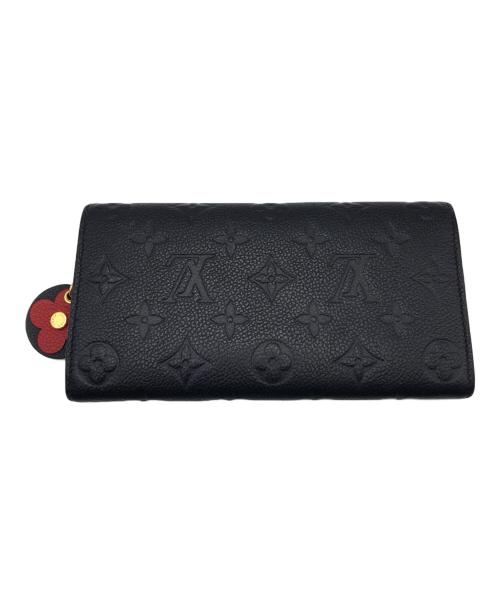 LOUIS VUITTON（ルイ ヴィトン）LOUIS VUITTON (ルイ ヴィトン) アンプラントポルトフォイユエミリ ネイビー（マリーヌルージュ）の古着・服飾アイテム