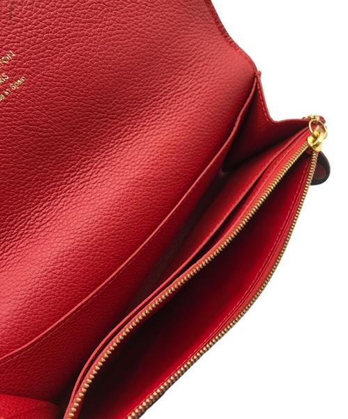 LOUIS VUITTON（ルイ ヴィトン）LOUIS VUITTON (ルイ ヴィトン) アンプラントポルトフォイユエミリ ネイビー（マリーヌルージュ）の古着・服飾アイテム