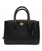 COACHコーチ）の古着「ブルック キャリーオール 28 ハンドバッグ」｜ブラック