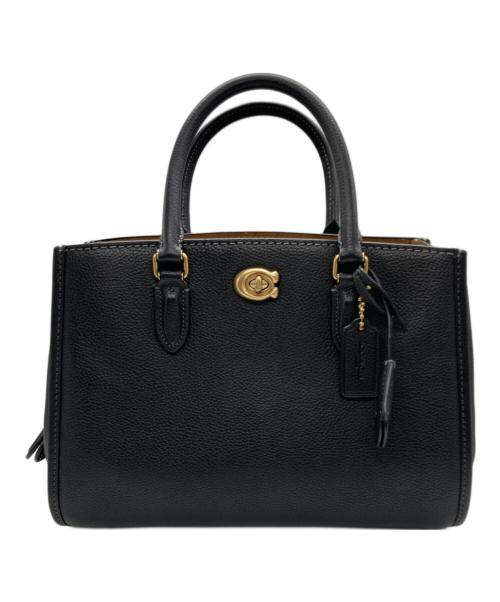 COACH（コーチ）COACH (コーチ) ブルック キャリーオール 28 ハンドバッグ ブラックの古着・服飾アイテム