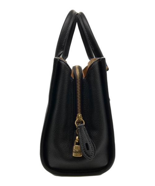 COACH（コーチ）COACH (コーチ) ブルック キャリーオール 28 ハンドバッグ ブラックの古着・服飾アイテム