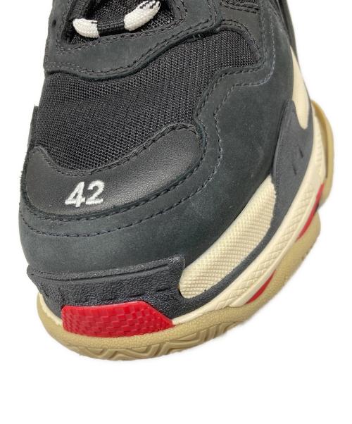BALENCIAGA（バレンシアガ）BALENCIAGA (バレンシアガ) TRIPLE S ネイビー サイズ:42の古着・服飾アイテム