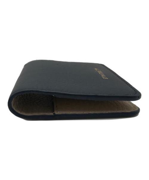 STRATHBERRY（ストラスベリー）STRATHBERRY (ストラスベリー) カードケース ネイビーの古着・服飾アイテム