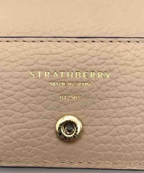 STRATHBERRY（ストラスベリー）STRATHBERRY (ストラスベリー) カードケース ネイビーの古着・服飾アイテム