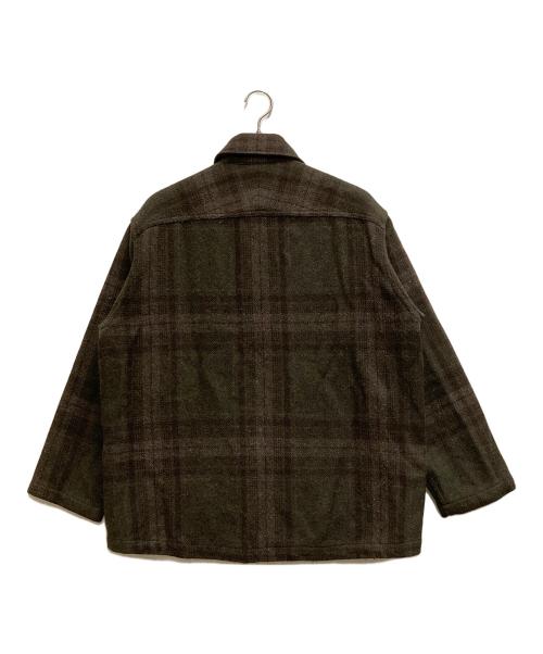 THE NORTHFACE PURPLELABEL（ザ・ノースフェイス パープルレーベル）THE NORTHFACE PURPLELABEL (ザ・ノースフェイス パープルレーベル) Plaid C.P.O Jacket ブラウン サイズ:Mの古着・服飾アイテム