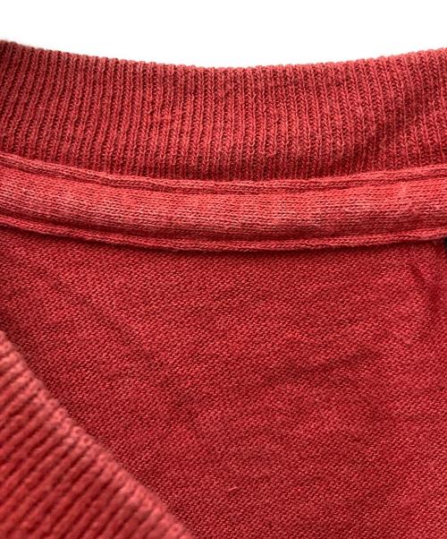 stussy（ステューシー）stussy (ステューシー) 90`SシティロゴTEE レッド サイズ:Lの古着・服飾アイテム