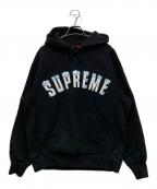 SUPREMEシュプリーム）の古着「Icy Arc Hooded Sweatshirt/ アイシー アーク フーディー スウェット」｜ブラック