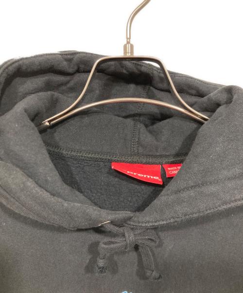 SUPREME（シュプリーム）SUPREME (シュプリーム) Icy Arc Hooded Sweatshirt/ アイシー アーク フーディー スウェット ブラック サイズ:Mの古着・服飾アイテム