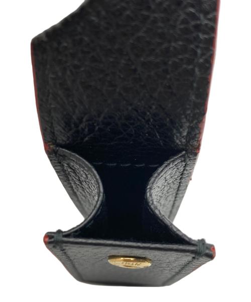 MIU MIU（ミュウミュウ）MIU MIU (ミュウミュウ) MADRAS LOVE TRICKリップケース ブラックの古着・服飾アイテム