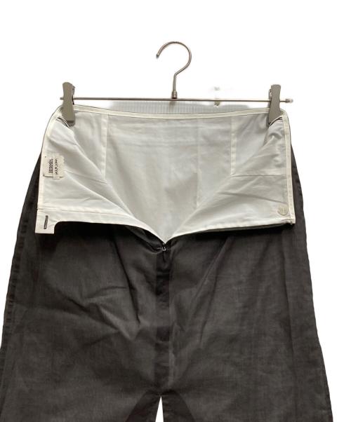 HERMES（エルメス）HERMES (エルメス) コットンオーガンシースカート グレー サイズ:36の古着・服飾アイテム