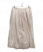 KHADI&COカディアンドコー）の古着「GATHERED SKIRT」｜ピンク