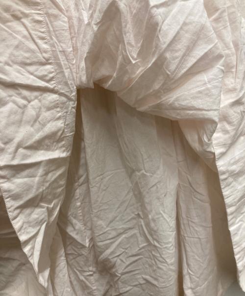 KHADI&CO（カディアンドコー）Khadi&Co (カディアンドコー) GATHERED SKIRT ピンク サイズ:Lの古着・服飾アイテム