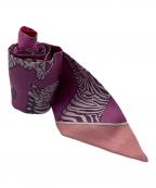 HERMESエルメス）の古着「ツイリースカーフ」｜パープル