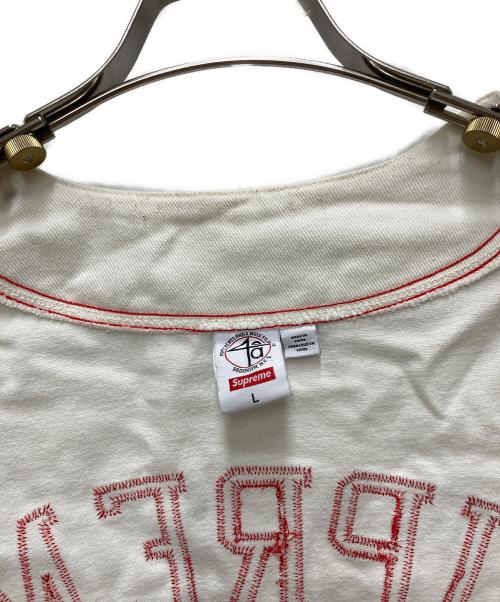 SUPREME（シュプリーム）SUPREME (シュプリーム) 40ACRES Twill Baseball Jersey ベージュ サイズ:Ｌの古着・服飾アイテム