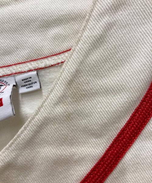 SUPREME（シュプリーム）SUPREME (シュプリーム) 40ACRES Twill Baseball Jersey ベージュ サイズ:Ｌの古着・服飾アイテム