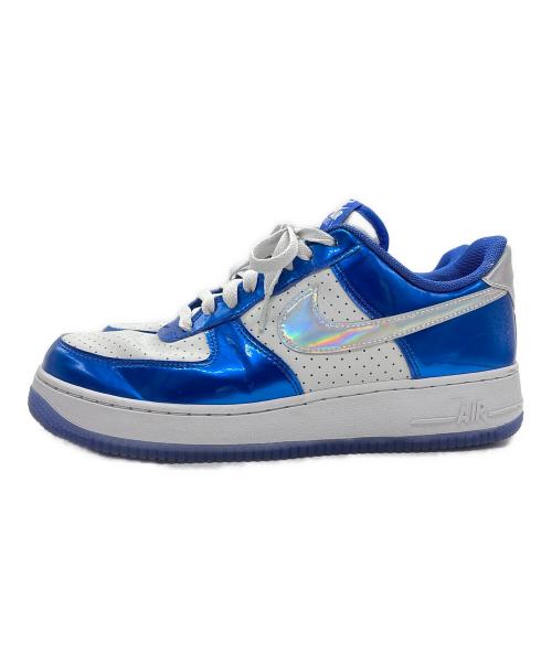 NIKE（ナイキ）NIKE (ナイキ) Air Force 1 Low '07 LV8 ホワイト×ブルー サイズ:27ｃｍの古着・服飾アイテム