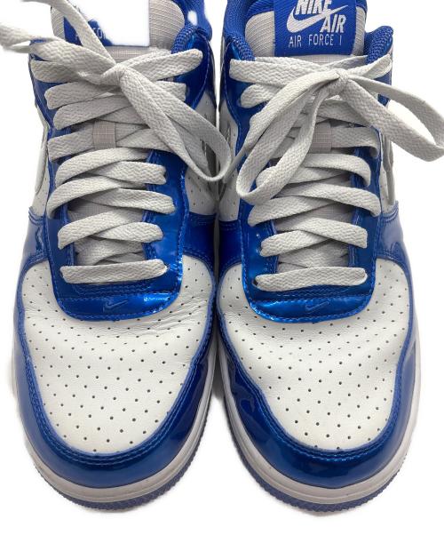 NIKE（ナイキ）NIKE (ナイキ) Air Force 1 Low '07 LV8 ホワイト×ブルー サイズ:27ｃｍの古着・服飾アイテム