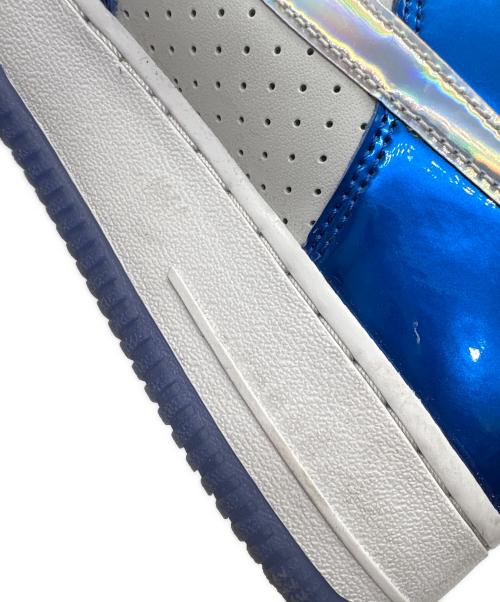 NIKE（ナイキ）NIKE (ナイキ) Air Force 1 Low '07 LV8 ホワイト×ブルー サイズ:27ｃｍの古着・服飾アイテム