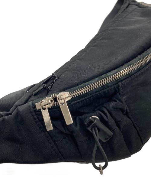 foot the coacher（フットザコーチャー）foot the coacher (フットザコーチャー) ウエストバッグ ブラックの古着・服飾アイテム
