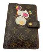 LOUIS VUITTON×村上隆ルイ ヴィトン×ムラカミタカシ）の古着「手帳カバー」｜ブラウン