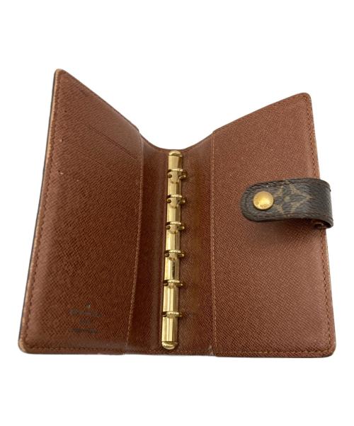 LOUIS VUITTON（ルイ ヴィトン）LOUIS VUITTON (ルイ ヴィトン) 村上隆 (ムラカミタカシ) 手帳カバー ブラウンの古着・服飾アイテム