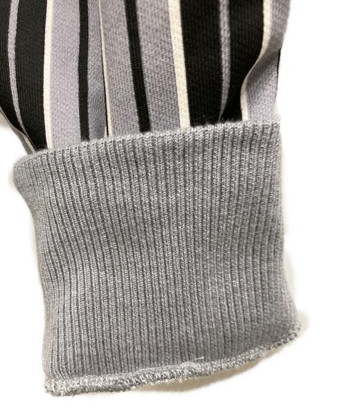 KENZO（ケンゾー）KENZO (ケンゾー) College Vertical Stripe Sweater グレー サイズ:Ⅿの古着・服飾アイテム