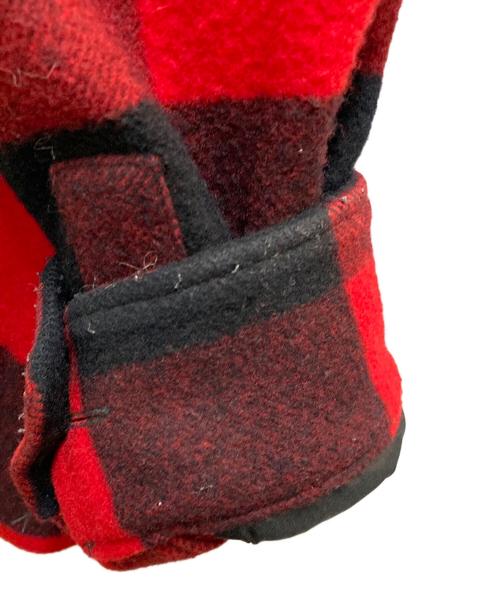 HUMAN MADE（ヒューマンメイド）HUMAN MADE (ヒューマンメイド) WOOL OVERSHIRT レッド サイズ:Lの古着・服飾アイテム