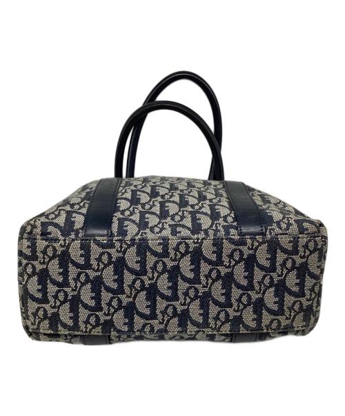 Christian Dior（クリスチャン ディオール）Christian Dior (クリスチャン ディオール) トロッターキャンバストートバッグ ネイビーの古着・服飾アイテム