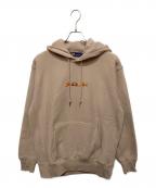 Chocolate Jesus×A&Wチョコレートジーザス×）の古着「刺繍パーカー」｜ピンク