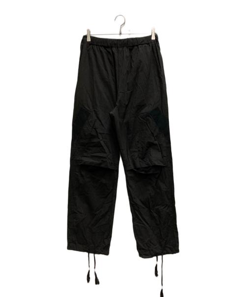 fujimoto（フジモト）fujimoto (フジモト) Natural H.C Trousers ブラック サイズ:2の古着・服飾アイテム