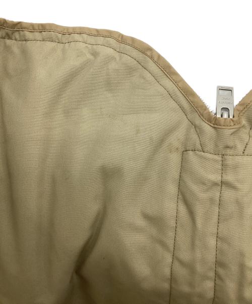 MICHAEL TAPIA（マイケル タピア）MICHAEL TAPIA (マイケル タピア) ダブルジップジャケット ベージュ サイズ:不明の古着・服飾アイテム