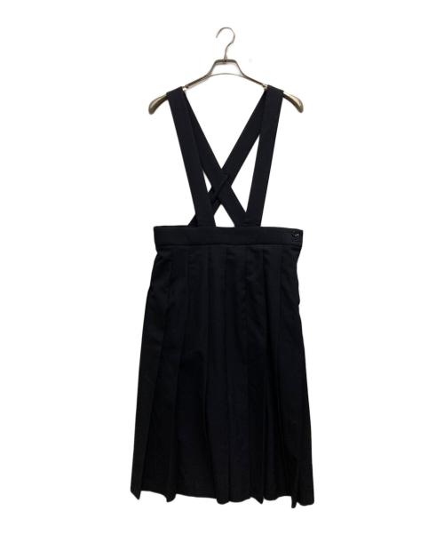 COMME des GARCONS GIRL（コムデギャルソンガール）COMME des GARCONS GIRL (コムデギャルソンガール) プリーツジャンパースカート ネイビー サイズ:Sの古着・服飾アイテム