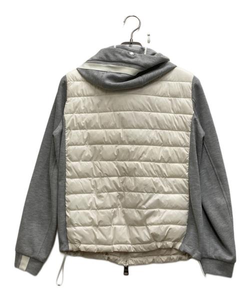 HERNO（ヘルノ）HERNO (ヘルノ) ハイブリッドライトダウンパーカー ホワイト サイズ:42の古着・服飾アイテム
