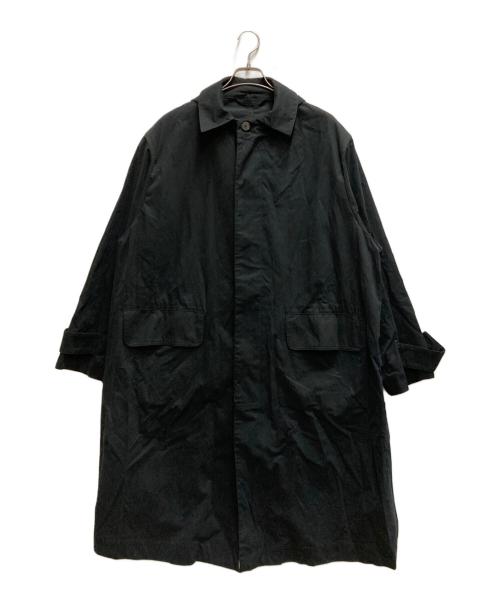 STUDIO NICHOLSON（スタジオ ニコルソン）STUDIO NICHOLSON (スタジオ ニコルソン) MERAKA フーデッドコート ネイビー サイズ:Sの古着・服飾アイテム