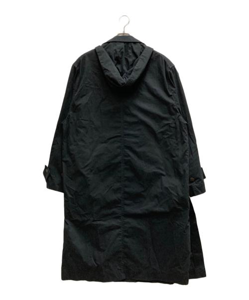 STUDIO NICHOLSON（スタジオ ニコルソン）STUDIO NICHOLSON (スタジオ ニコルソン) MERAKA フーデッドコート ネイビー サイズ:Sの古着・服飾アイテム
