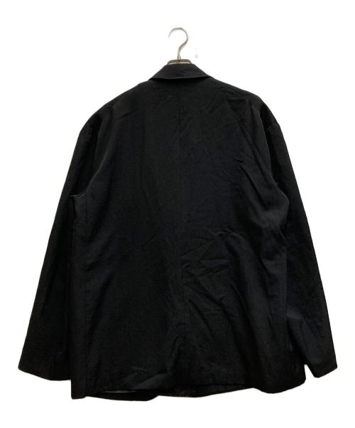 SOSHIOTSUKI（ソウシ オオツキ）SOSHIOTSUKI (ソウシ オオツキ) DOUBLE SMOKING JACKET ブラック サイズ:44の古着・服飾アイテム