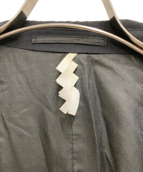 SOSHIOTSUKI（ソウシ オオツキ）SOSHIOTSUKI (ソウシ オオツキ) DOUBLE SMOKING JACKET ブラック サイズ:44の古着・服飾アイテム