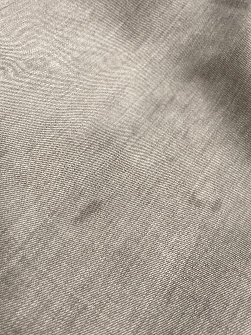 nulabel（ニューレーベル）nulabel (ニューレーベル) NULABEL ナチュラルダイウールギャバジン ジップTRS グレー サイズ:Ｍの古着・服飾アイテム