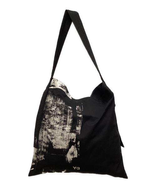 Y-3（ワイスリー）Y-3 (ワイスリー) AOP C BAG ブラックの古着・服飾アイテム