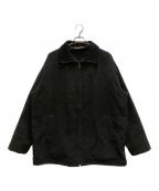 GIORGIO ARMANIジョルジョアルマーニ）の古着「90s ウールジップスポーツジャケット」｜グレー