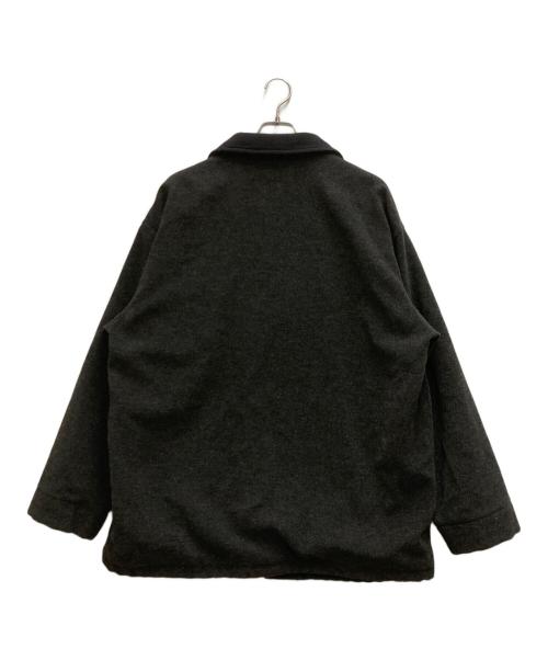 GIORGIO ARMANI（ジョルジョアルマーニ）GIORGIO ARMANI (ジョルジョアルマーニ) 90s ウールジップスポーツジャケット グレー サイズ:50の古着・服飾アイテム