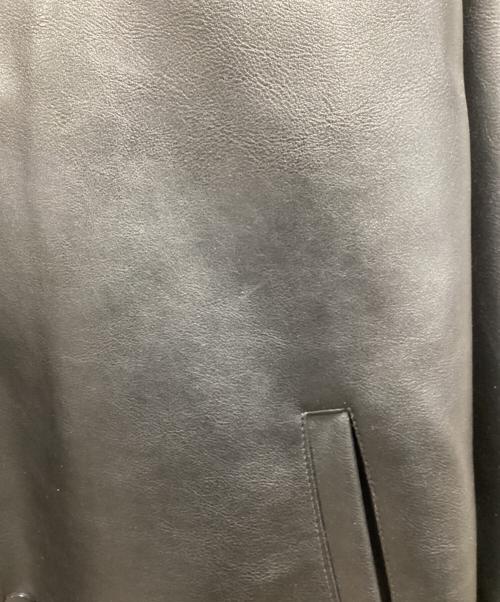 BACKERS（バッカーズ）BACKERS (バッカーズ) エコレザーコーチジャケット ブラック サイズ:Ⅿの古着・服飾アイテム